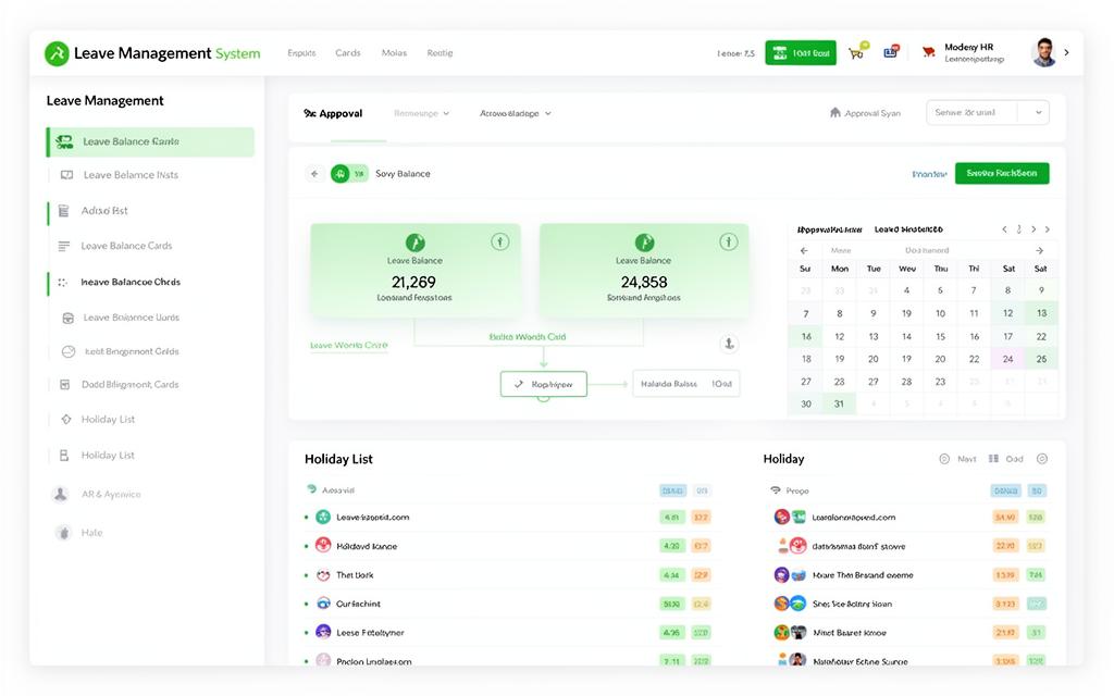 Leave Management screenshot