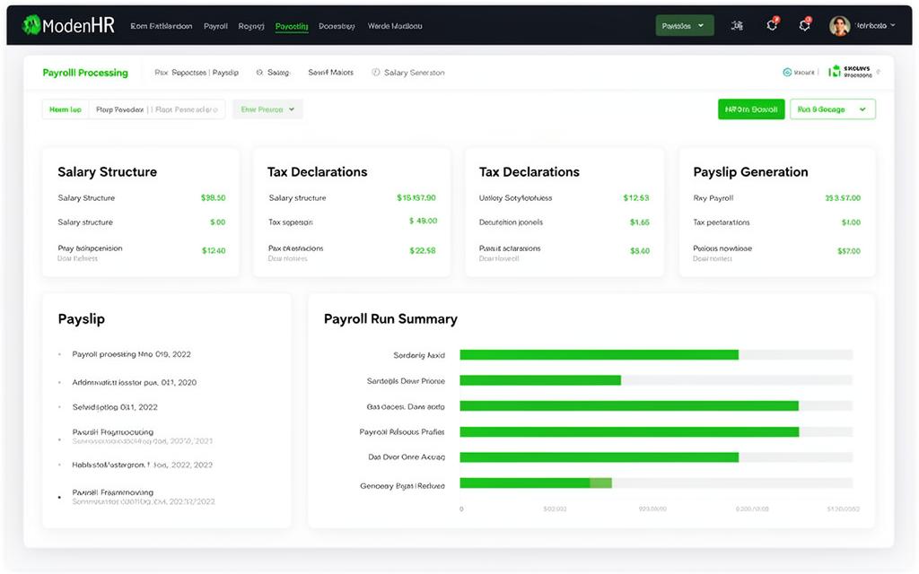 Payroll Processing screenshot